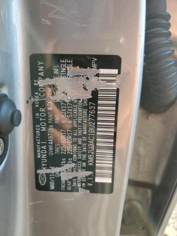 KM8JU3AC1BU277637 - 2011 HYUNDAI TUCSON GLS فضي صورة 13