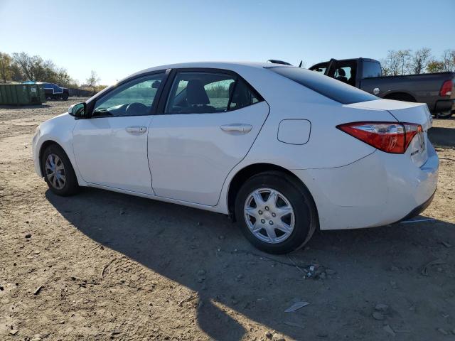 2T1BURHE6EC171379 - 2014 TOYOTA COROLLA L أبيض صورة 2