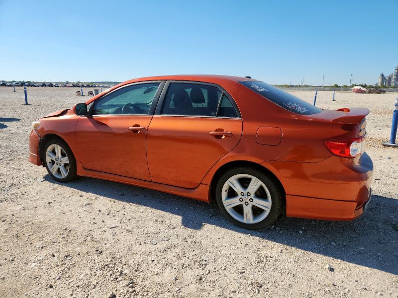 2T1BU4EE8DC065604 - 2013 TOYOTA COROLLA BASE Նարնջագույն լուսանկար 2