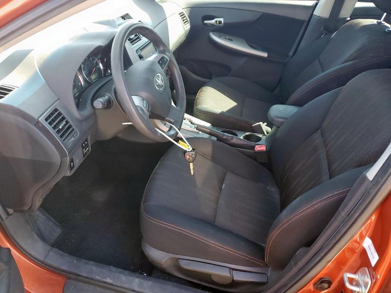 2T1BU4EE8DC065604 - 2013 TOYOTA COROLLA BASE Նարնջագույն լուսանկար 7