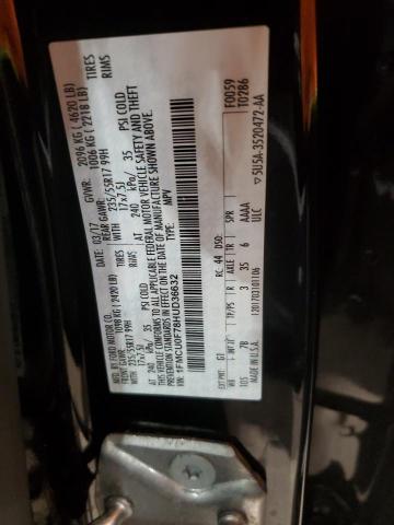 1FMCU0F78HUD36632 - 2017 FORD ESCAPE S BLACK photo 13