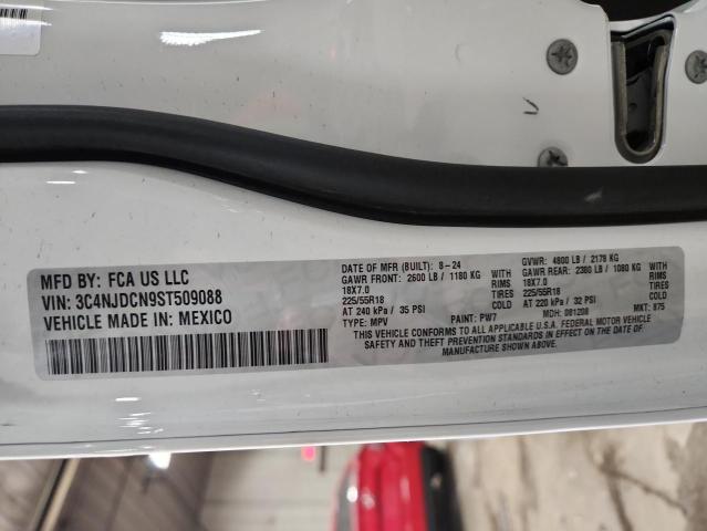 3C4NJDCN9ST509088 - 2025 JEEP COMPASS LIMITED WHITE photo 14