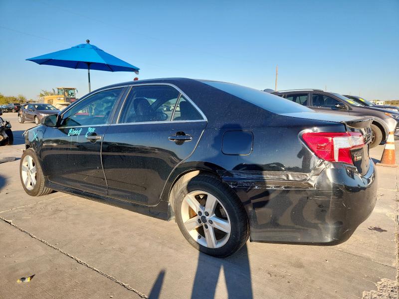 4T1BF1FK8DU294523 - 2013 TOYOTA CAMRY L BLACK photo 2