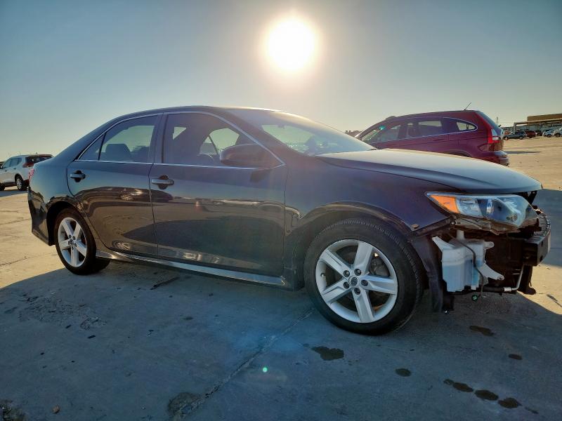 4T1BF1FK8DU294523 - 2013 TOYOTA CAMRY L BLACK photo 4