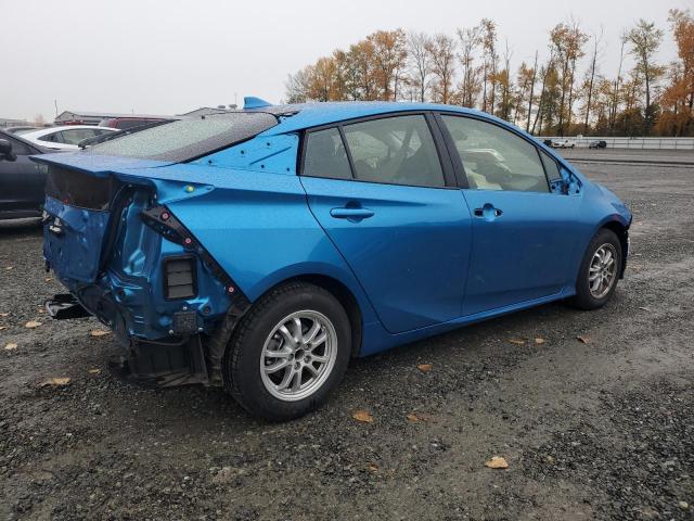 JTDKARFU1K3100209 - 2019 TOYOTA PRIUS Կապույտ լուսանկար 3