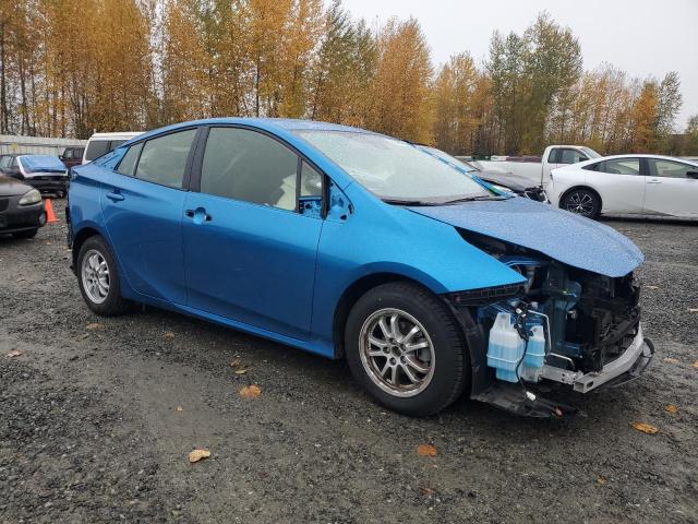 JTDKARFU1K3100209 - 2019 TOYOTA PRIUS Կապույտ լուսանկար 4