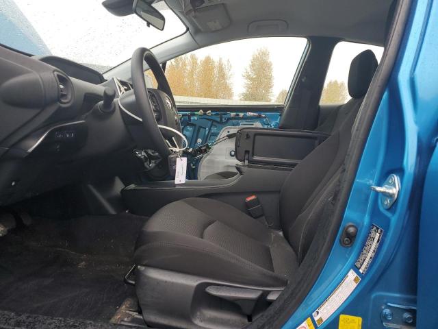 JTDKARFU1K3100209 - 2019 TOYOTA PRIUS Կապույտ լուսանկար 7