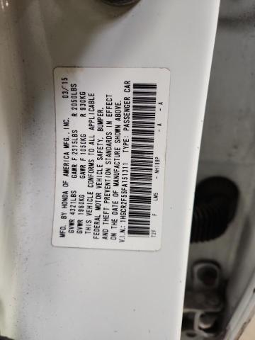 1HGCR2F55FA151311 - 2015 HONDA ACCORD SPORT WHITE photo 12