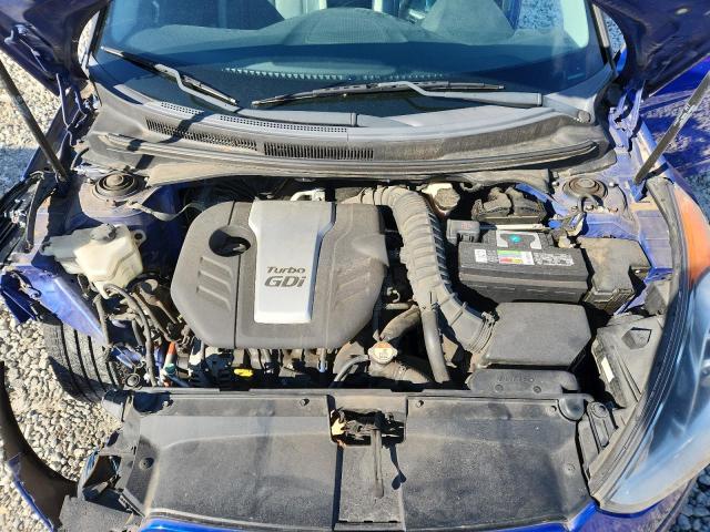 KMHTC6AE8DU160283 - 2013 HYUNDAI VELOSTER TURBO BLUE photo 11