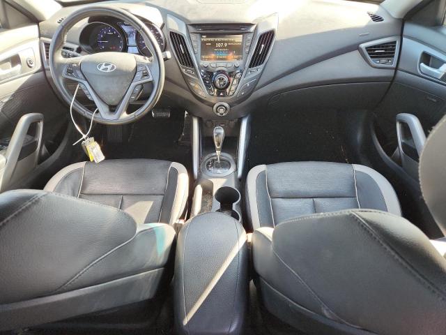 KMHTC6AE8DU160283 - 2013 HYUNDAI VELOSTER TURBO BLUE photo 8