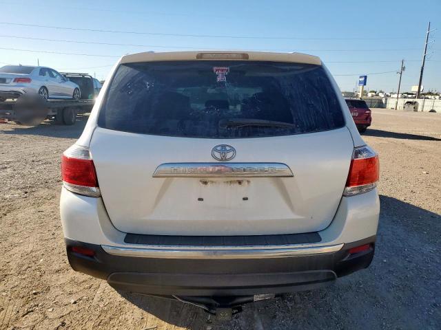 5TDZK3EH2DS108088 - 2013 TOYOTA HIGHLANDER BASE Սպիտակ լուսանկար 6