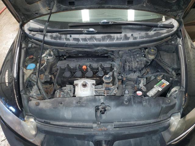1HGFA16838L087074 - 2008 HONDA CIVIC EX BLACK photo 11