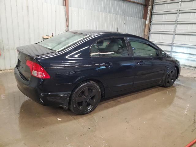 1HGFA16838L087074 - 2008 HONDA CIVIC EX BLACK photo 3