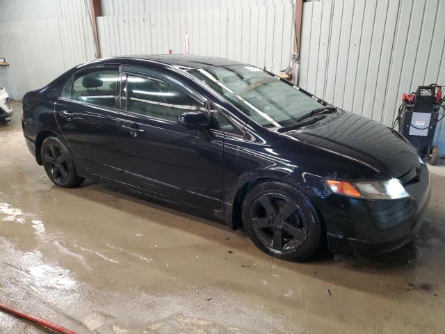 1HGFA16838L087074 - 2008 HONDA CIVIC EX BLACK photo 4