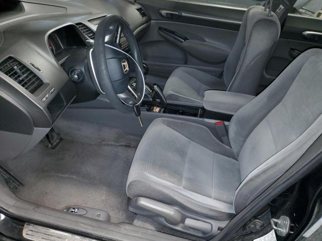 1HGFA16838L087074 - 2008 HONDA CIVIC EX BLACK photo 7