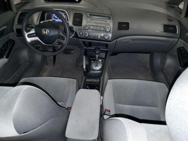 1HGFA16838L087074 - 2008 HONDA CIVIC EX BLACK photo 8