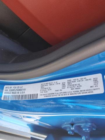 1C6SRFLP4SN547151 - 2025 RAM 1500 REBEL ლურჯი ფოტო 12