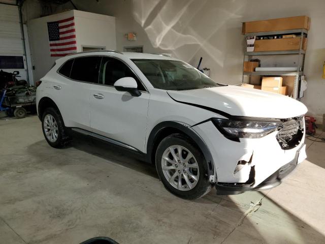 LRBFZMR40MD195771 - 2021 BUICK ENVISION PREFERRED WHITE photo 4