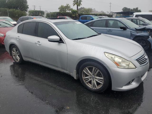 JN1CV6AP5DM714074 - 2013 INFINITI G37 BASE Gümüş foto 4