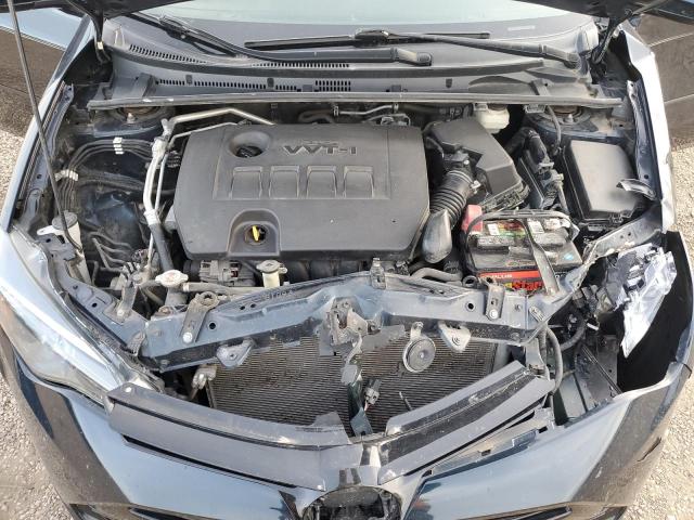 2T1BURHEXJC052910 - 2018 TOYOTA COROLLA L BLUE photo 11