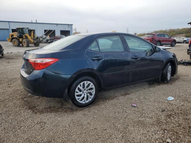 2T1BURHEXJC052910 - 2018 TOYOTA COROLLA L BLUE photo 3