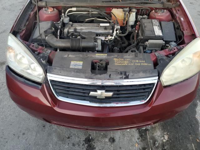 1G1ZS51F96F234069 - 2006 CHEVROLET MALIBU LS BURGUNDY photo 11