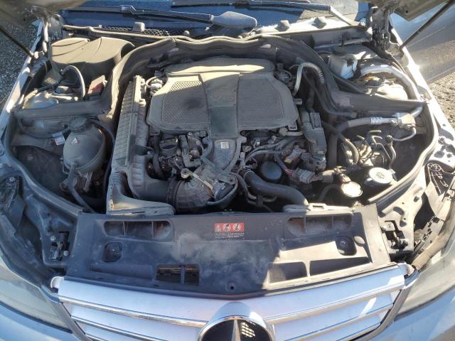WDDGF8AB0DG120119 - 2013 MERCEDES-BENZ C 300 4MATIC SILVER photo 11