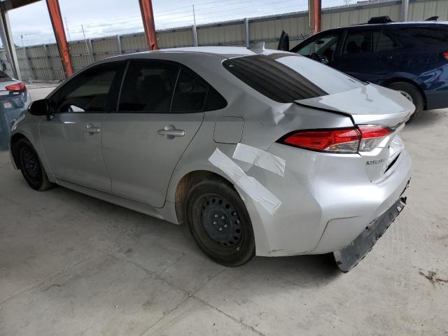 JTDB4MEE5PJ004171 - 2023 TOYOTA COROLLA LE ვერცხლისფერი ფოტო 2