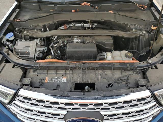 1FM5K8FW1PNA00222 - 2023 FORD EXPLORER LIMITED Կապույտ լուսանկար 12