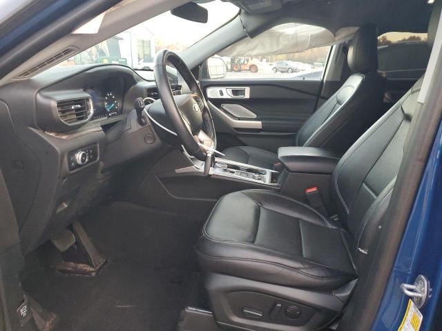 1FM5K8FW1PNA00222 - 2023 FORD EXPLORER LIMITED Կապույտ լուսանկար 7