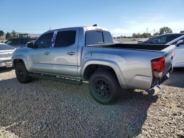 3TMAZ5CN8LM137106 - 2020 TOYOTA TACOMA DOUBLE CAB SILVER photo 2