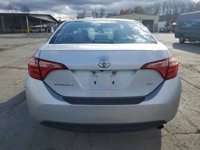 2T1BURHE1HC955800 - 2017 TOYOTA COROLLA L SILVER photo 6