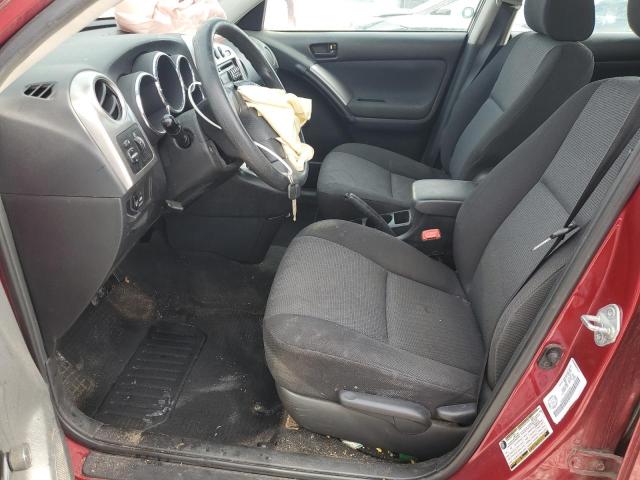 5Y2SL65868Z407104 - 2008 PONTIAC VIBE ბურგუნდია ფოტო 7