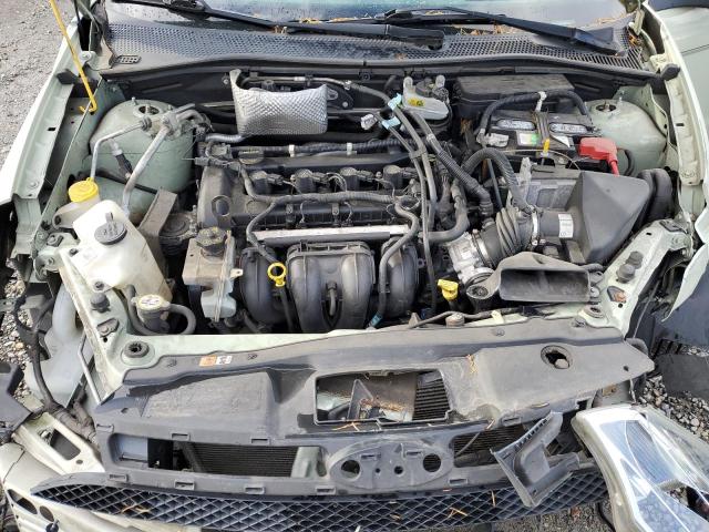 1FAHP3FN5AW131142 - 2010 FORD FOCUS SE GREEN photo 11