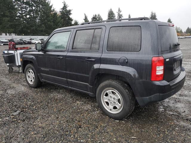 1C4NJPBAXGD568020 - 2016 JEEP PATRIOT SPORT BLACK photo 2