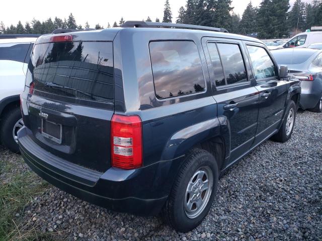 1C4NJPBAXGD568020 - 2016 JEEP PATRIOT SPORT BLACK photo 3