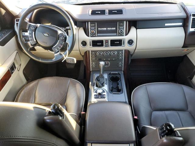 SALME1D47AA309863 - 2010 LAND ROVER RANGE ROVE HSE SILVER photo 8