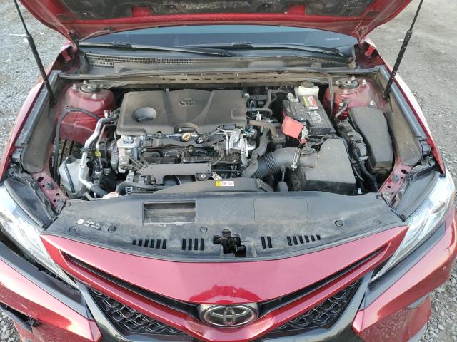 4T1B61HKXJU637549 - 2018 TOYOTA CAMRY XSE Bordo foto 11