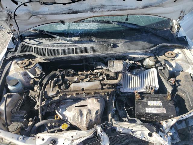 4T1BF3EK8BU645313 - 2011 TOYOTA CAMRY BASE WHITE photo 11