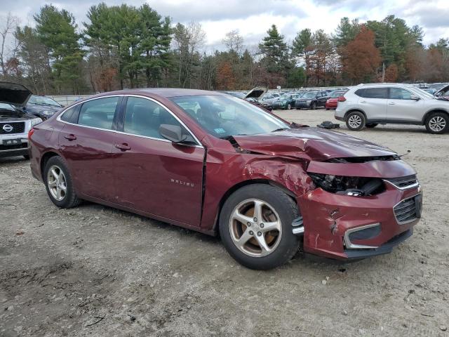 1G1ZB5ST2GF199798 - 2016 CHEVROLET MALIBU LS 栗色 照片 4