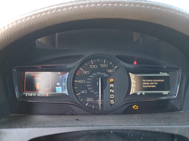 2LMDJ8JK9DBL01092 - 2013 LINCOLN MKX GREEN photo 9