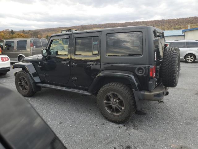 1C4BJWEG5GL210777 - 2016 JEEP WRANGLER U SAHARA BLACK photo 2