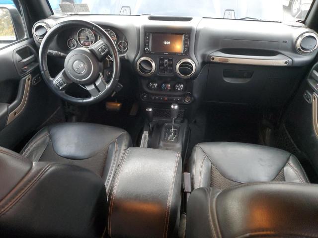 1C4BJWEG5GL210777 - 2016 JEEP WRANGLER U SAHARA BLACK photo 8