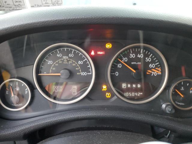 1C4BJWEG5GL210777 - 2016 JEEP WRANGLER U SAHARA BLACK photo 9