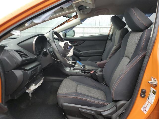 JF2GTACC2KH281158 - 2019 SUBARU CROSSTREK PREMIUM ORANGE photo 7