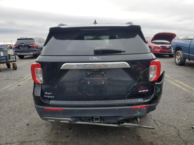 1FMSK8DH9MGA36683 - 2021 FORD EXPLORER XLT أسود صورة 6