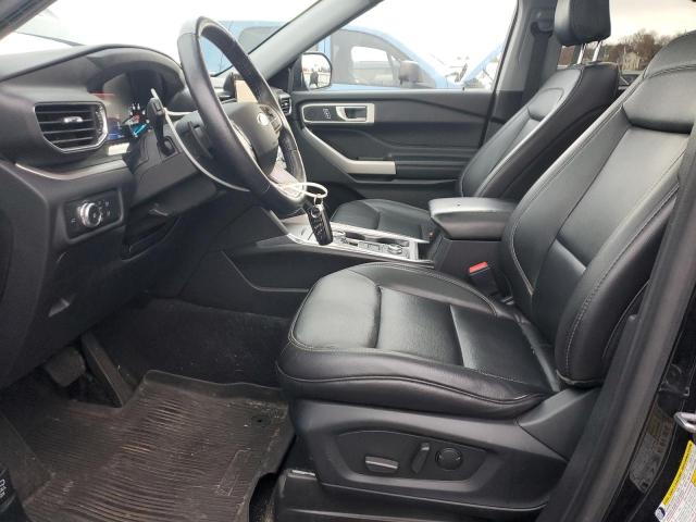 1FMSK8DH9MGA36683 - 2021 FORD EXPLORER XLT أسود صورة 7