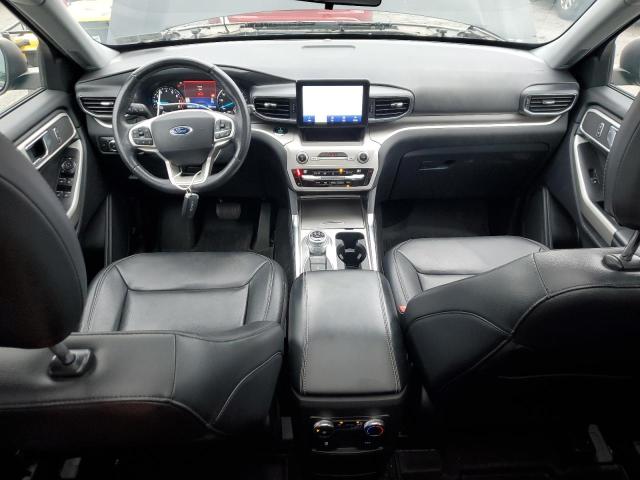 1FMSK8DH9MGA36683 - 2021 FORD EXPLORER XLT أسود صورة 8