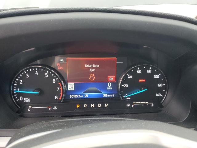 1FMSK8DH9MGA36683 - 2021 FORD EXPLORER XLT أسود صورة 9