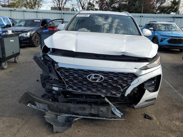 5NMS3CADXKH029401 - 2019 HYUNDAI SANTA FE SEL Սպիտակ լուսանկար 5